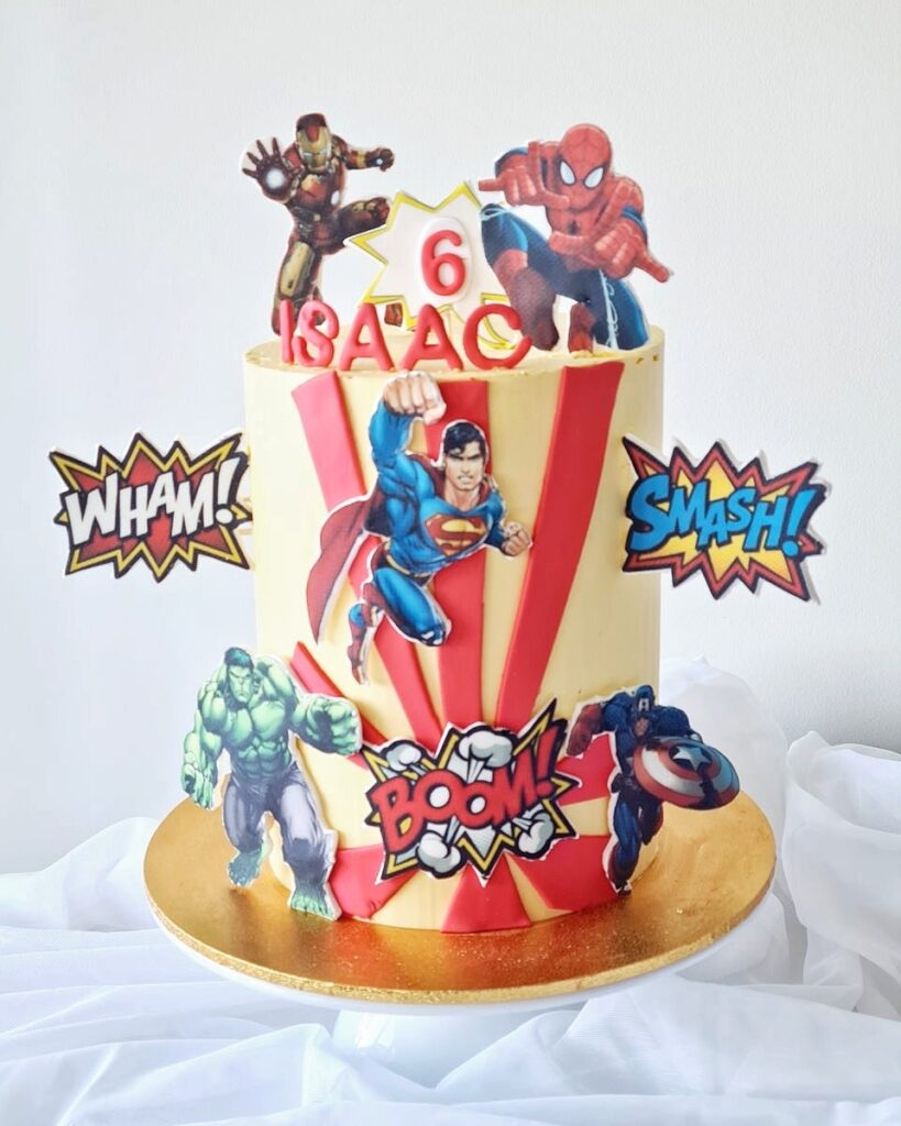 Superhero Cake - CakeCentral.com